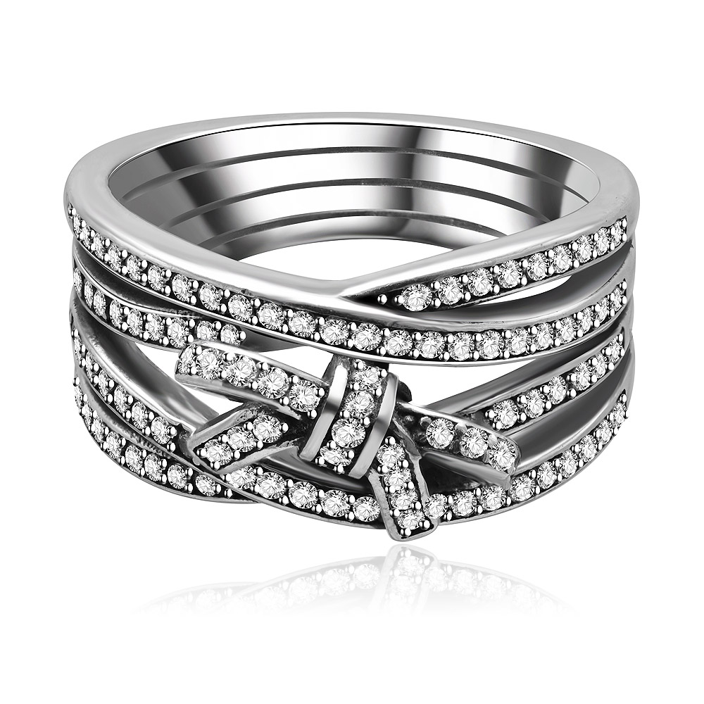 925 Sterling Silver Blossom Ring